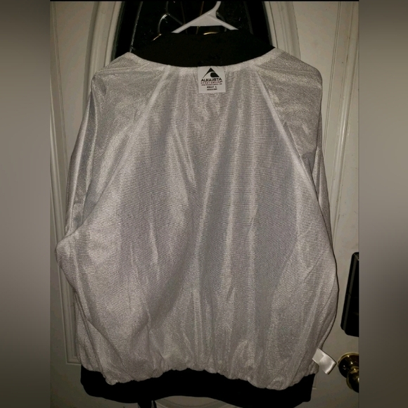 NWOT Agusta Sportswear Cesears Entertainment Satin Jacket LARGE - Picture 4 of 8